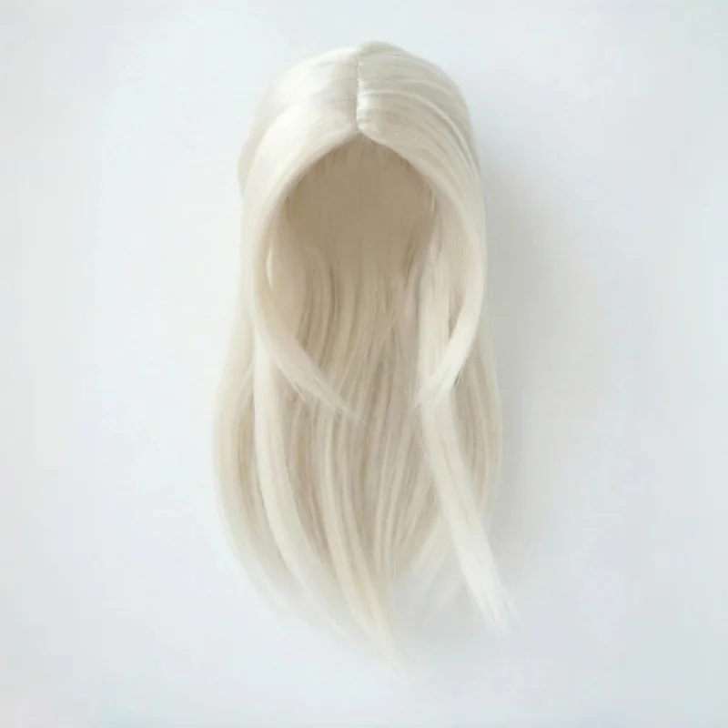 JD561  SD  8-9inch  21-23 CM  1/3   Long simple straight  Synthetic mohair  SD BJD doll wigs