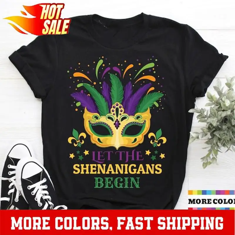 

Забавная футболка Mardi Gras Carnival Lover New Orleans Beads Parade Birthday Gi