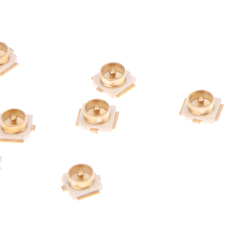 10Pcs UFL Seat IPEX / IPX Connector U.FL-R-SMT RF Wire Coaxial Connectors Socket Antenna 20279-001E High Quality