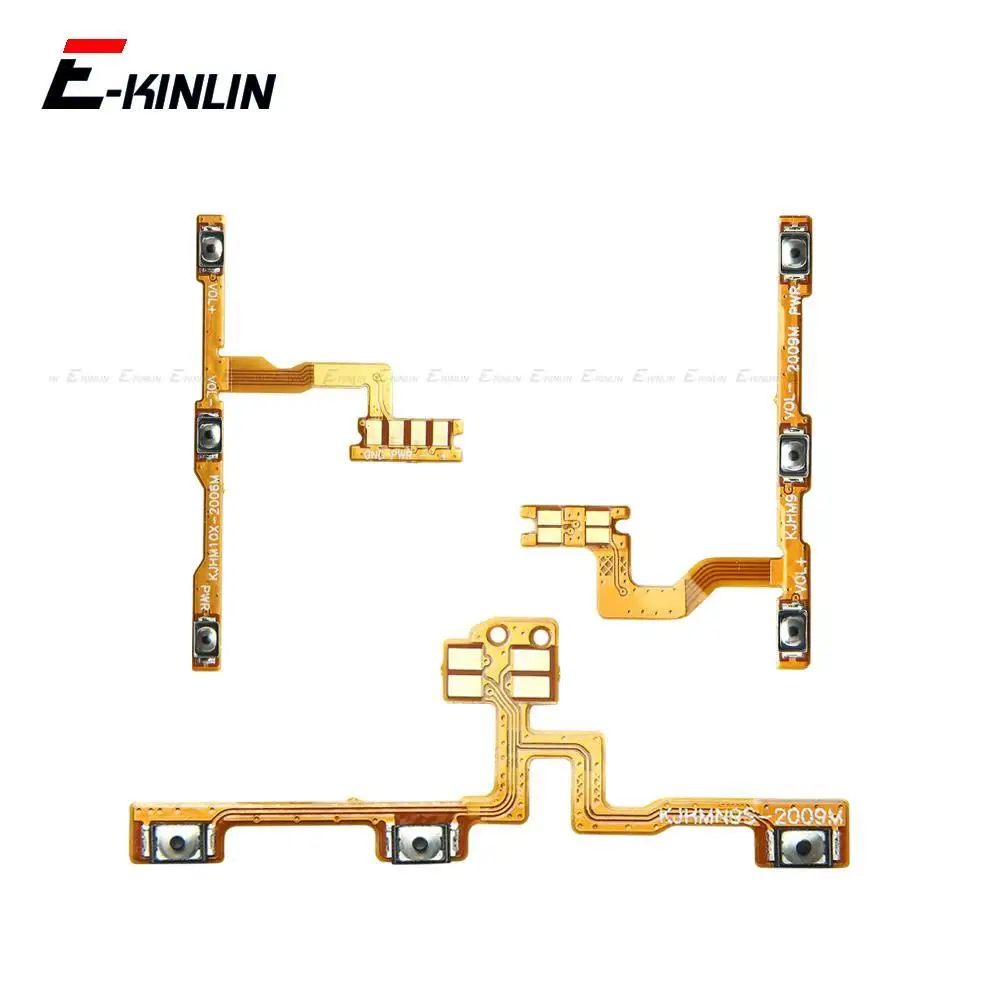 

Switch Power ON OFF Key Mute Silent Volume Button Flex Cable For XiaoMi Redmi 9C 9A NFC Note 9 9T 9S 10 Pro Max 10T Repair Parts