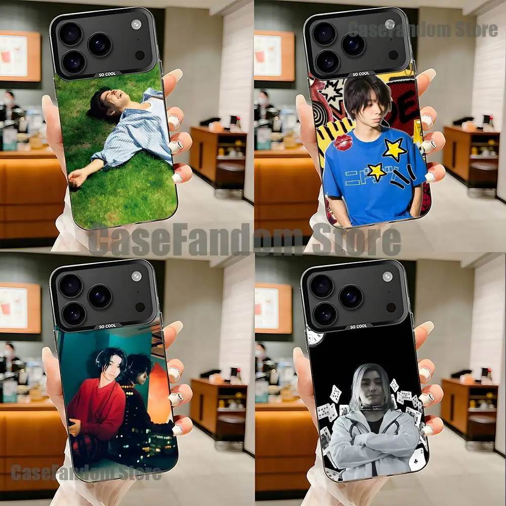 

Chishiya A-Alice B-Borderland For iPhone 17,16,15,14,13,12,11,Pro,MAX,Plus Black Shockproof Candy Matte Cover