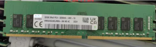 

For SK Hynix 32G 2RX8 PC4-3200AA-U HMAA4GU6CJR8N-XN Desktop Memory