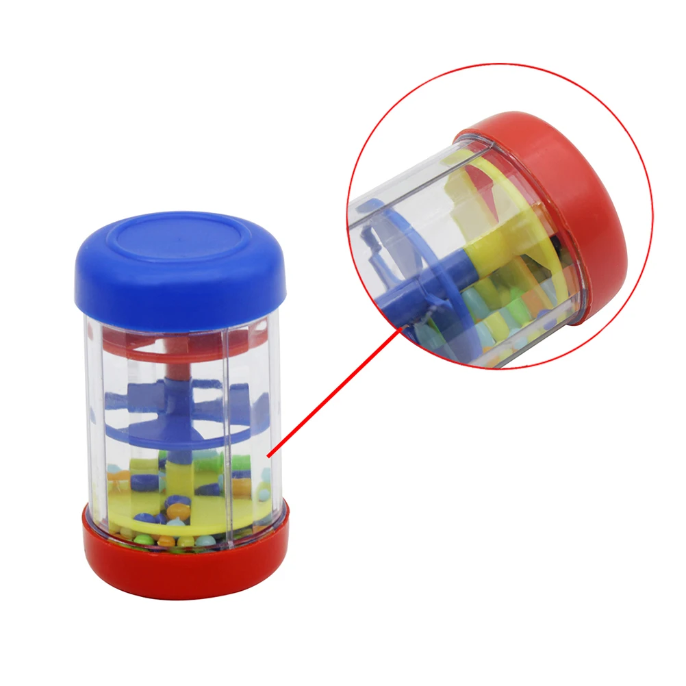 

Rainstick Music Toys Kids Musical Instruments Transparent Folk Percussive Sound Educational Toy Rain Speaker Shaker