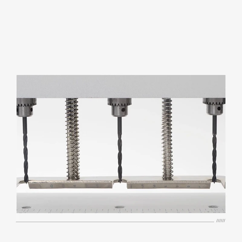 U-D450 Electric Three-Hole Punching Machine Twist Drill，Adjustable Hole Spacing Effort-Saving & High-Efficiency Three-Motor