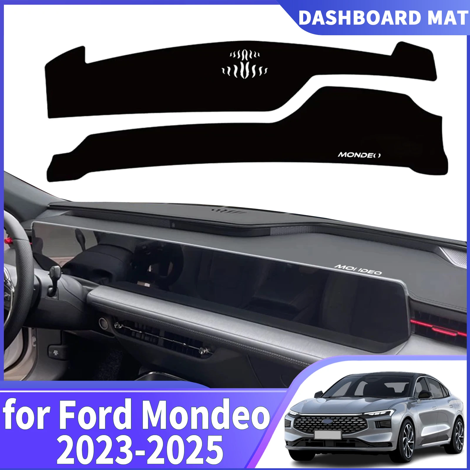 

fit for Ford Mondeo Taurus MK5 2023 2024 2025 LHD Car DashMat Sunshade Dashmat Dashboard Cover Pad Protective Carpet Accessories