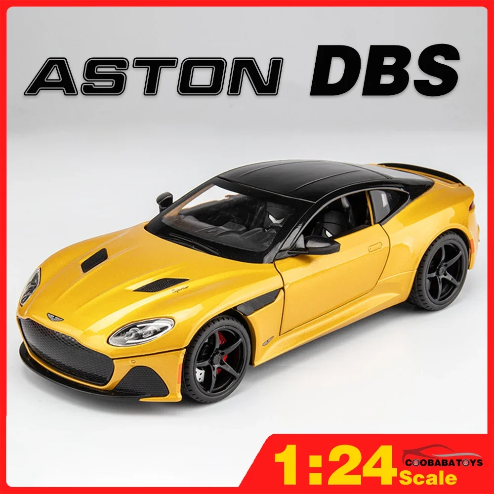 

Масштаб 1/24 Aston DBS Металлический литой сплав Игрушечные автомобили Модель автомобиля Подарок для мальчиков Дети Детские игрушки Автомобиль Хобби Коллекция