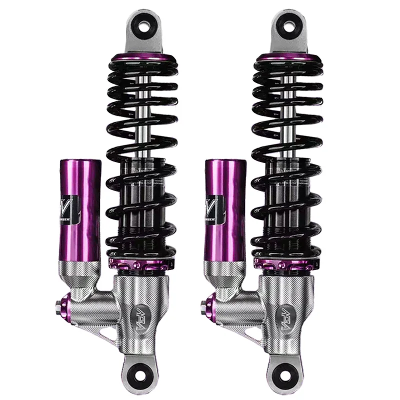 VD4 Inverted Adjustable Rear Shock Absorber Installation Hole Spacing 290/310/335mm Is Suitable for General Motorcycles
