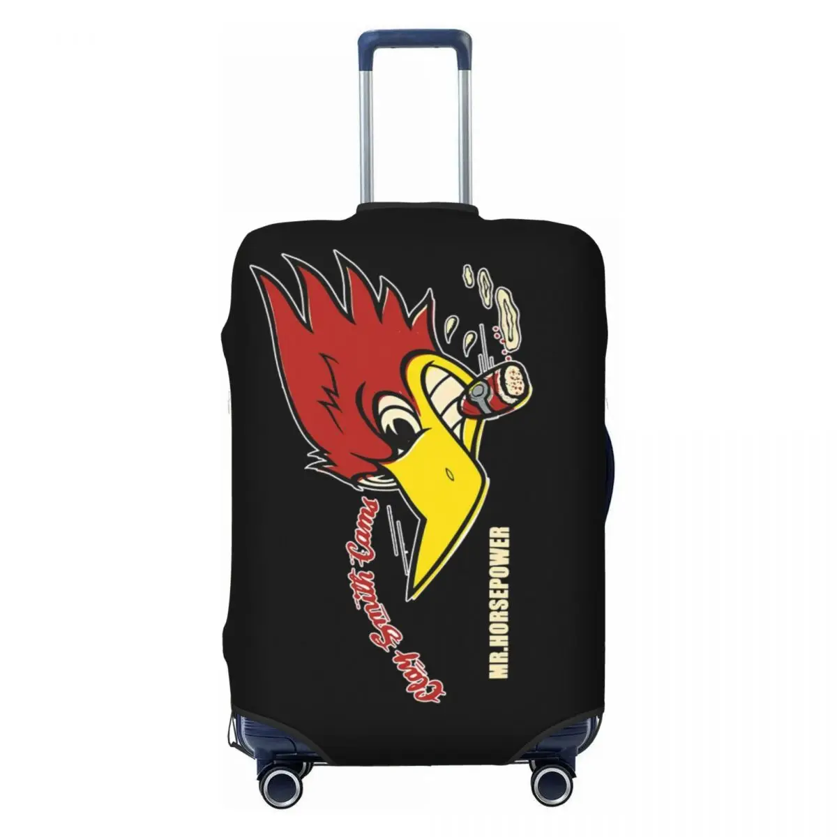 

Пользовательский Мистер Чехол для багажа Horsepower Racing Motor для мотокросса, забавный защитный чехол для чемодана Clay Smith Cams, костюм для 18-32 дюймов