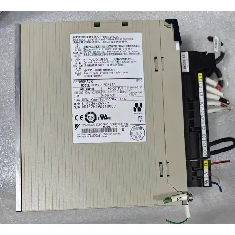 Second Hand Servo Drive Test Ok, SGDV-R70A11A, 50W, entrega rápida