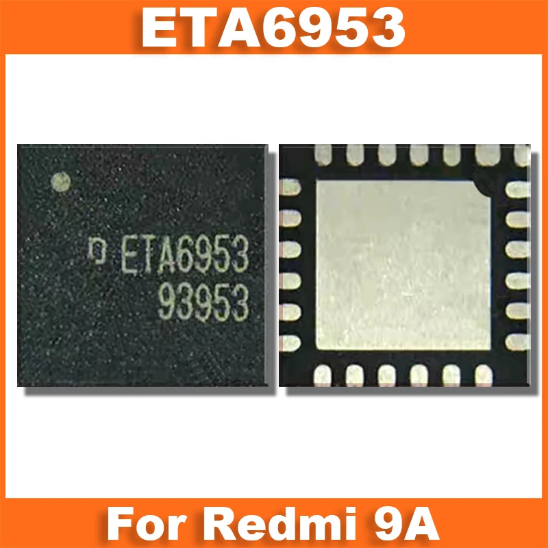 5Pcs ETA6953 New Original USB Charger IC For Redmi 9A Charging IC Chip Integrated Circuits Replacement Parts Chipset