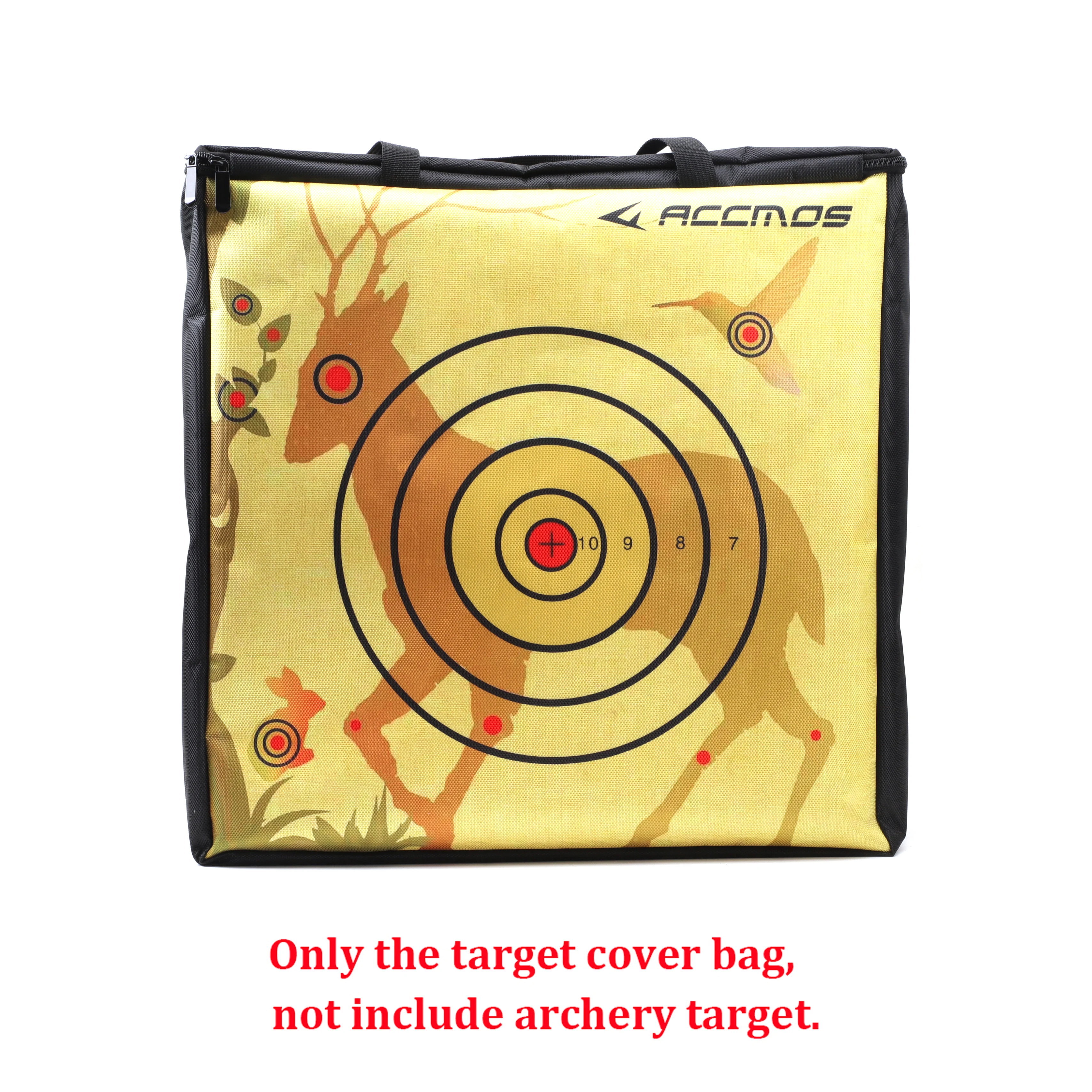 Newest Accmos Archery Target Cover Bag Durable Water-resistance Oxford Fabric For Outdoor Shooting Use 47*47*20cm