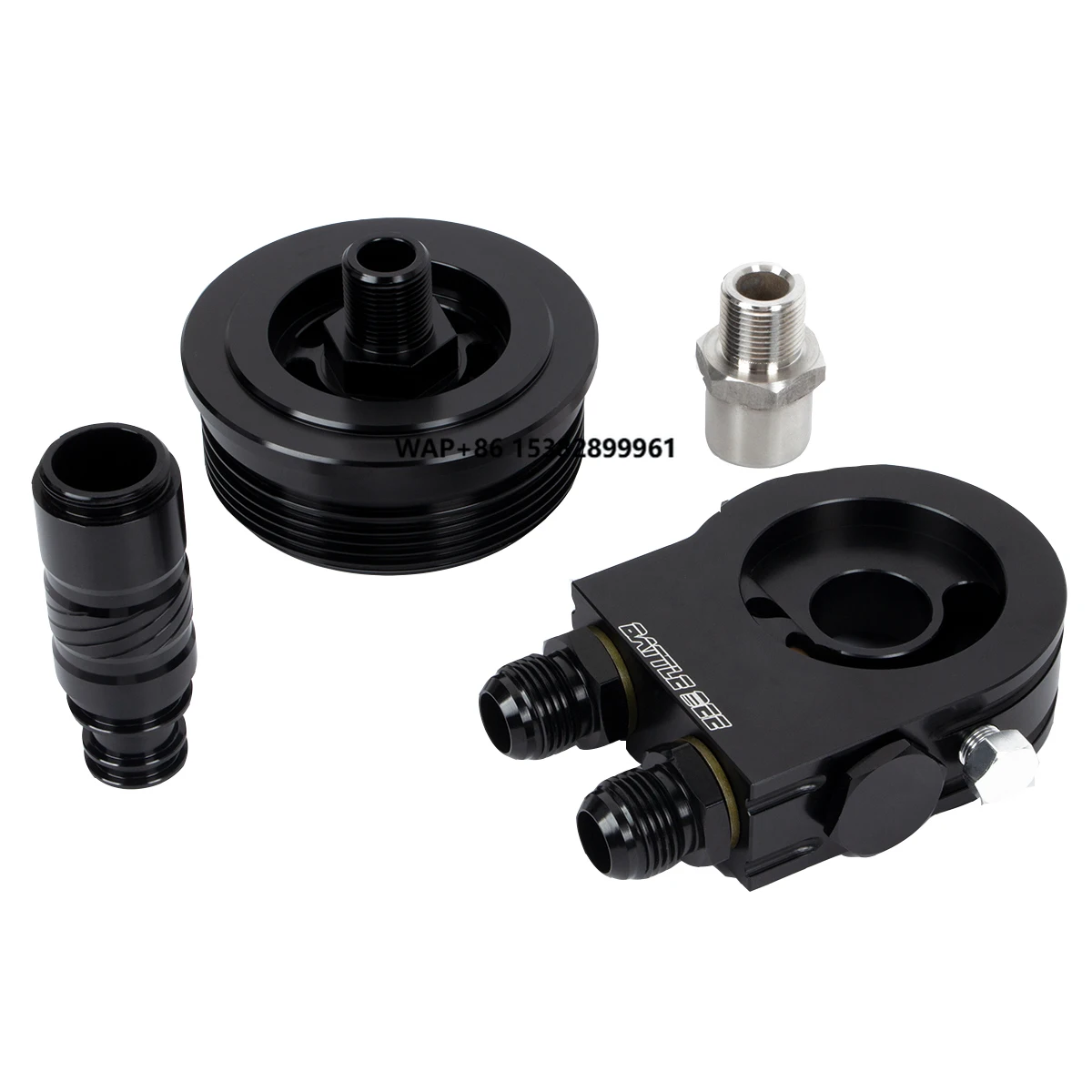 Battlebee New Radiator Engine Oil Cooler Adapter Thermostat Model Car Cooling Systems for E87 E90 E46 118 318 N46 B20 Model