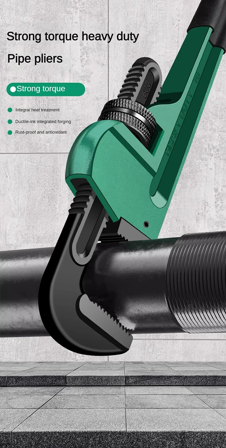 8-18 ‌ Hochleistungs-Rohrzange, verstellbare Sanitärzange, Drehmomentschlüssel in Industriequalität, multifunktionale Universal-Handwerkzeuge – Detail 2
