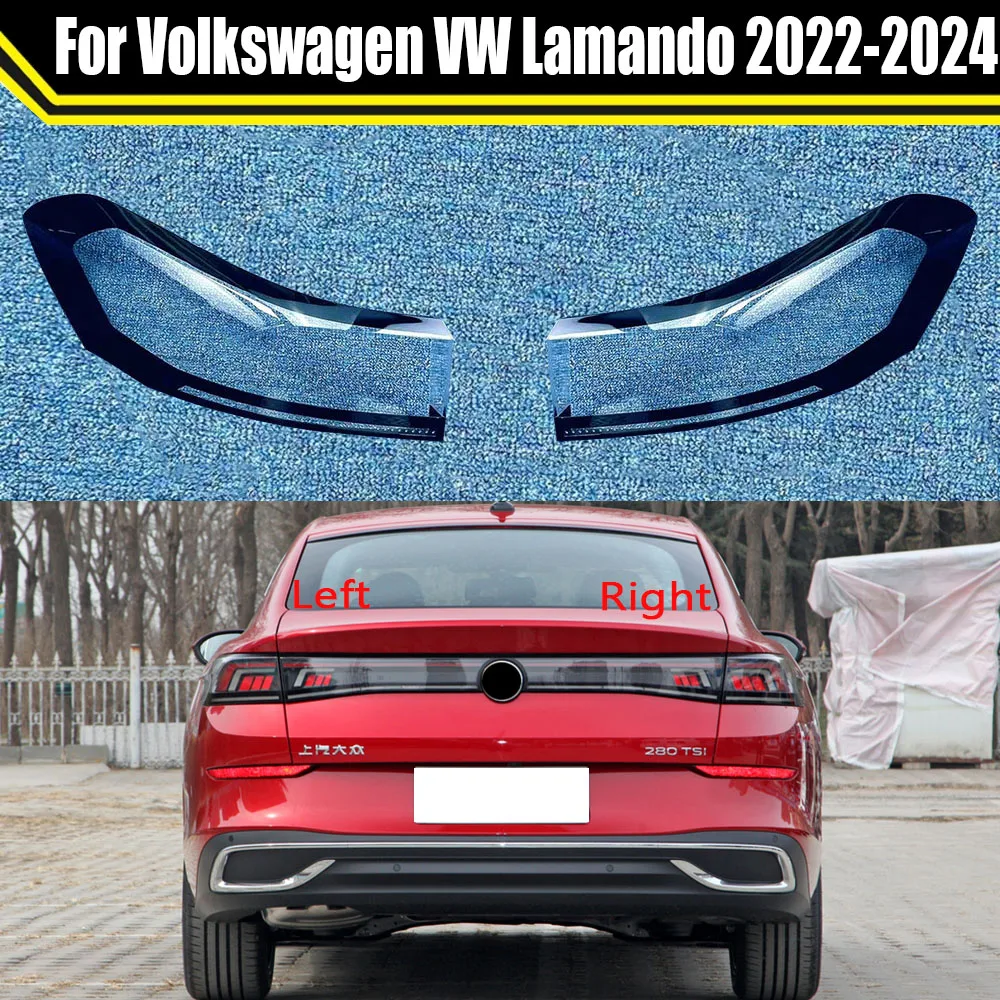 

Auto Taillamp Shell For Volkswagen VW Lamando 2022 2023 2024 Car Rear Taillight Lens Cover Lampshade Lampcover Rear Light Caps