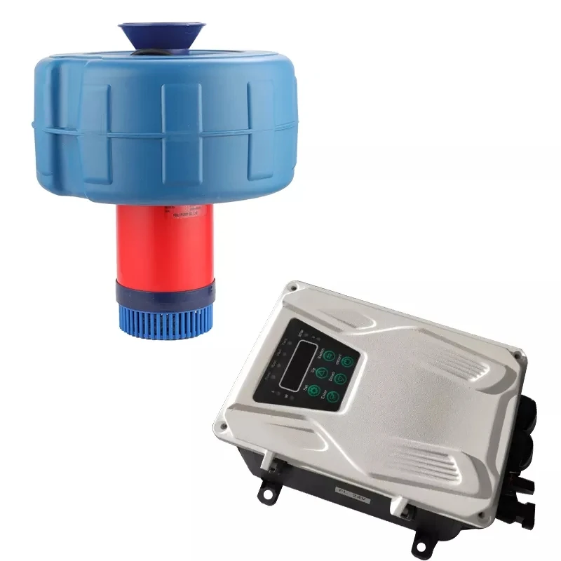 Solar Power Splash Floating Aquaculture Machine Aerators 1500W Power Solar Fountain Pump Pond