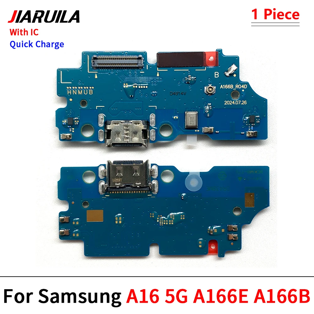 USB Charger Charging Port Dock Connector Microphone Board Flex Cable For Samsung A34 A54 A24 A23 4G A15 A25 A35 A55 A16 A33 5G image 3