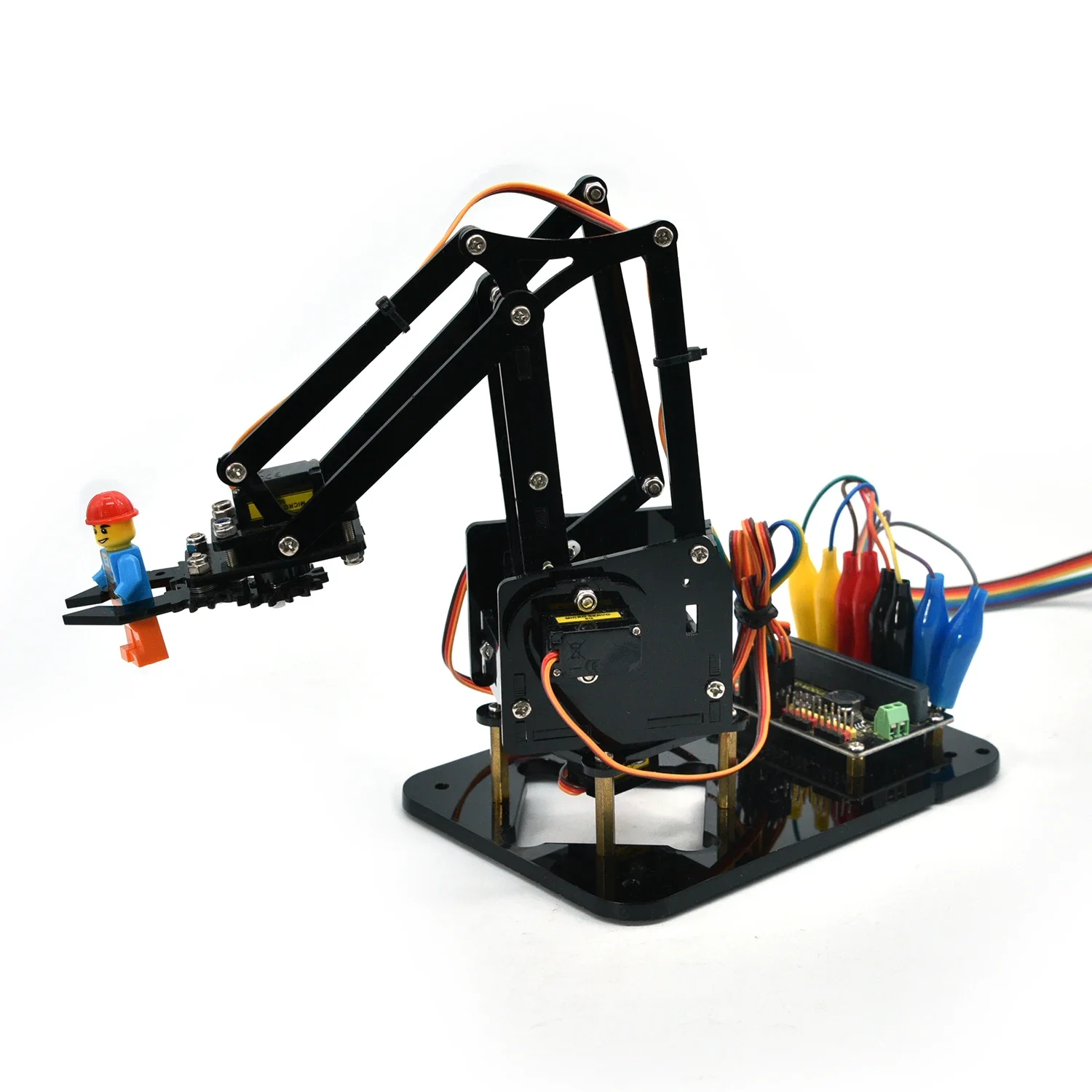 New Arrival Keyestudio Robot Car Kit with Micro:bit Board Robot Arm Learning Kit