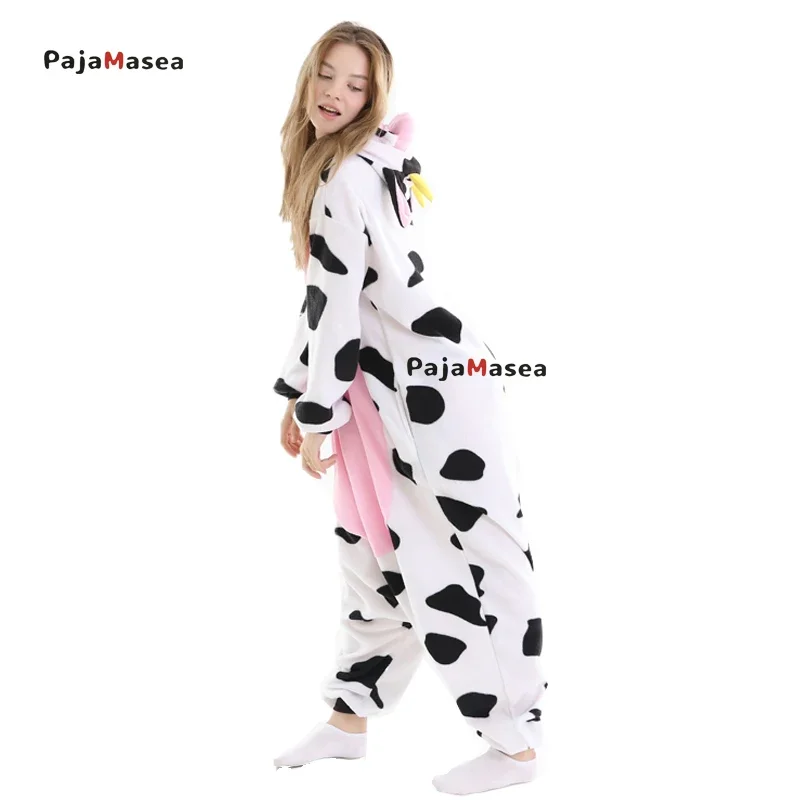 Pijamas de vaca de anime unisex para adultos, ropa de cosplay de Halloween, Mono de fiesta de disfraces, mono de mapache, mono Kigurumi