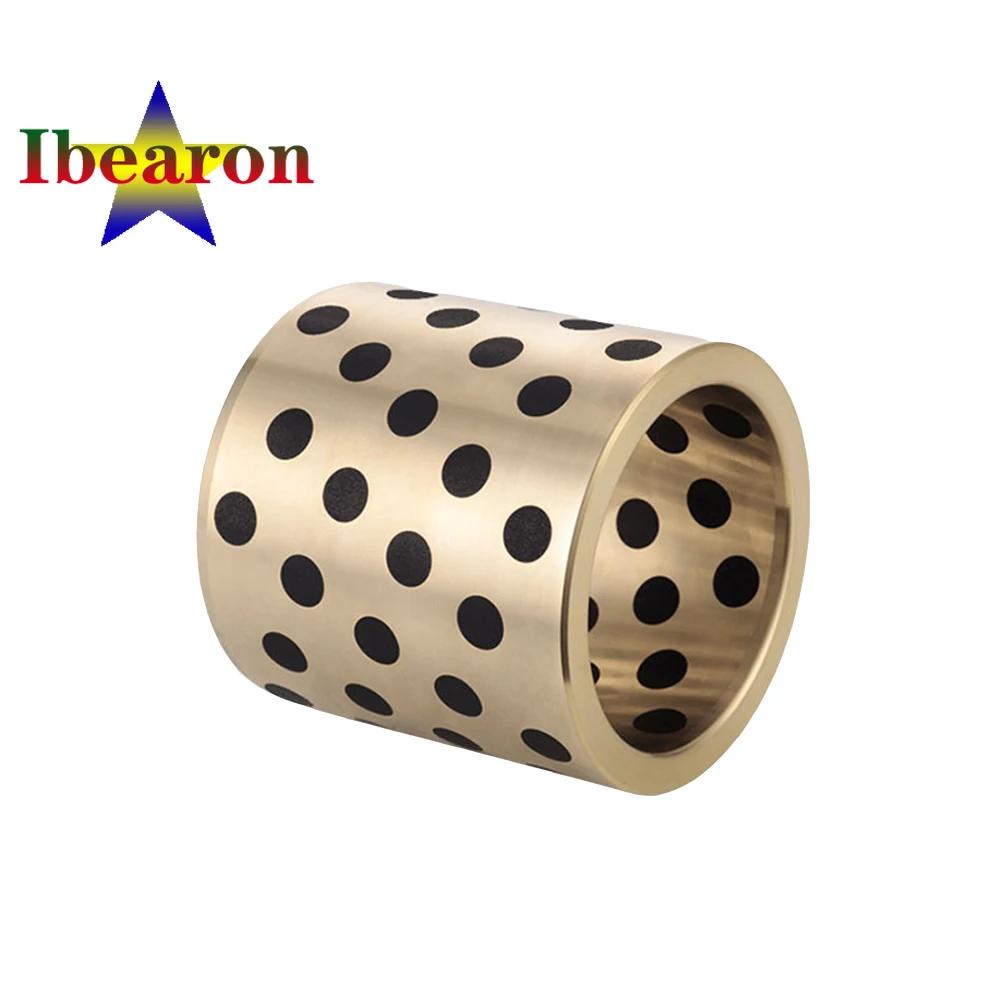 1PCS LM40(40x60x80mm) Graphite Copper Sleeve Linear Bearing Self-lubricating Oil Free Bushing 3D Printer Parts