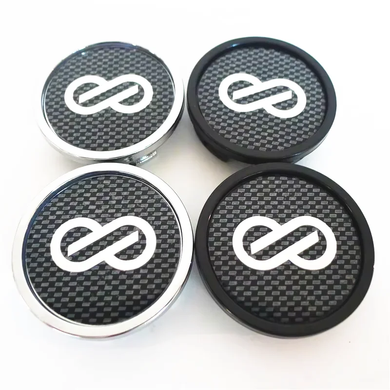 

4Pcs 58mm For ENKEI Wheel Center Hub Caps Car Styling Cover 50mm Emblem Badge Logo Auto Rims Cover Accessories