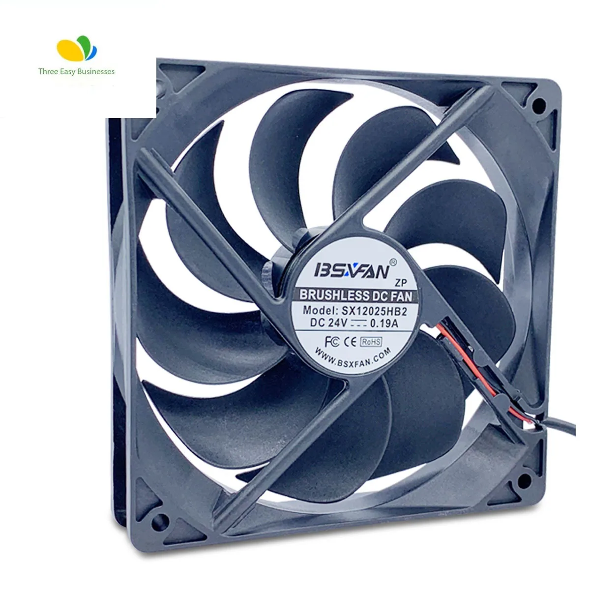12025 냉각 팬 24V 48V 방수, 대용량, 이중 볼, 정수기, 충전 파일 팬