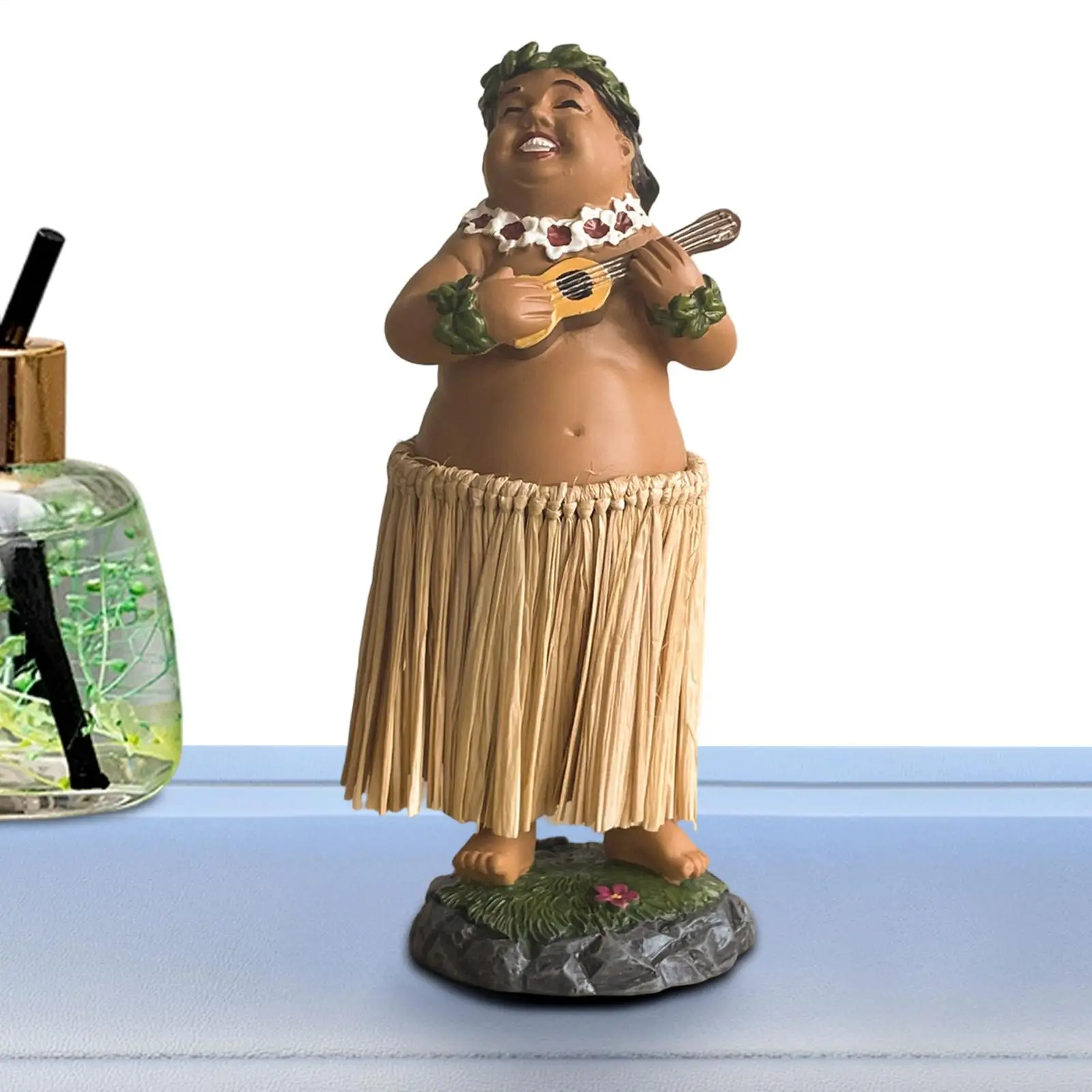 

Hawaiian Girl Dashboard Bobble Hawaiian Dancing Resin Desk Decoration Car Dashboard Decorations For Birthdays Valentine's Day