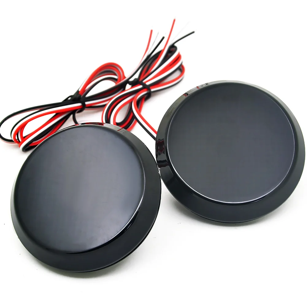 

ZD 2 шт. светодиодные стоп-сигналы, задние бамперные фонари-отражатели, противотуманные фары, суперяркие, для Toyota Corolla, iQ 08-13, Sienna SE