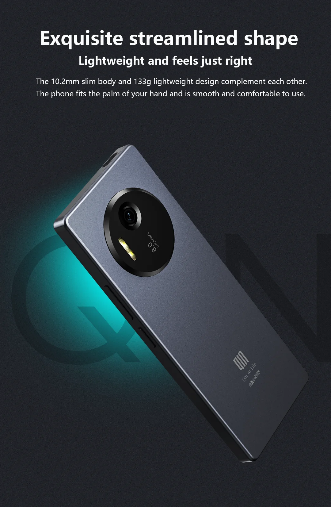 Qin F25 MTK8786 Not Unlock Google Play Android 14 Dual SIM Cards 6GB+128GB 2700mAh WIFI Bluetooth Touch 3.54Inch Screen