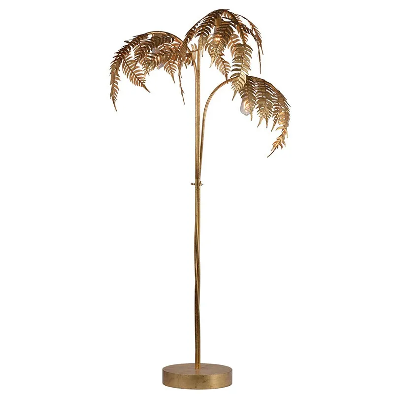 European retro creative personality fashion palm family living room floor lamp bedroom desk  corridor chandelier decoration