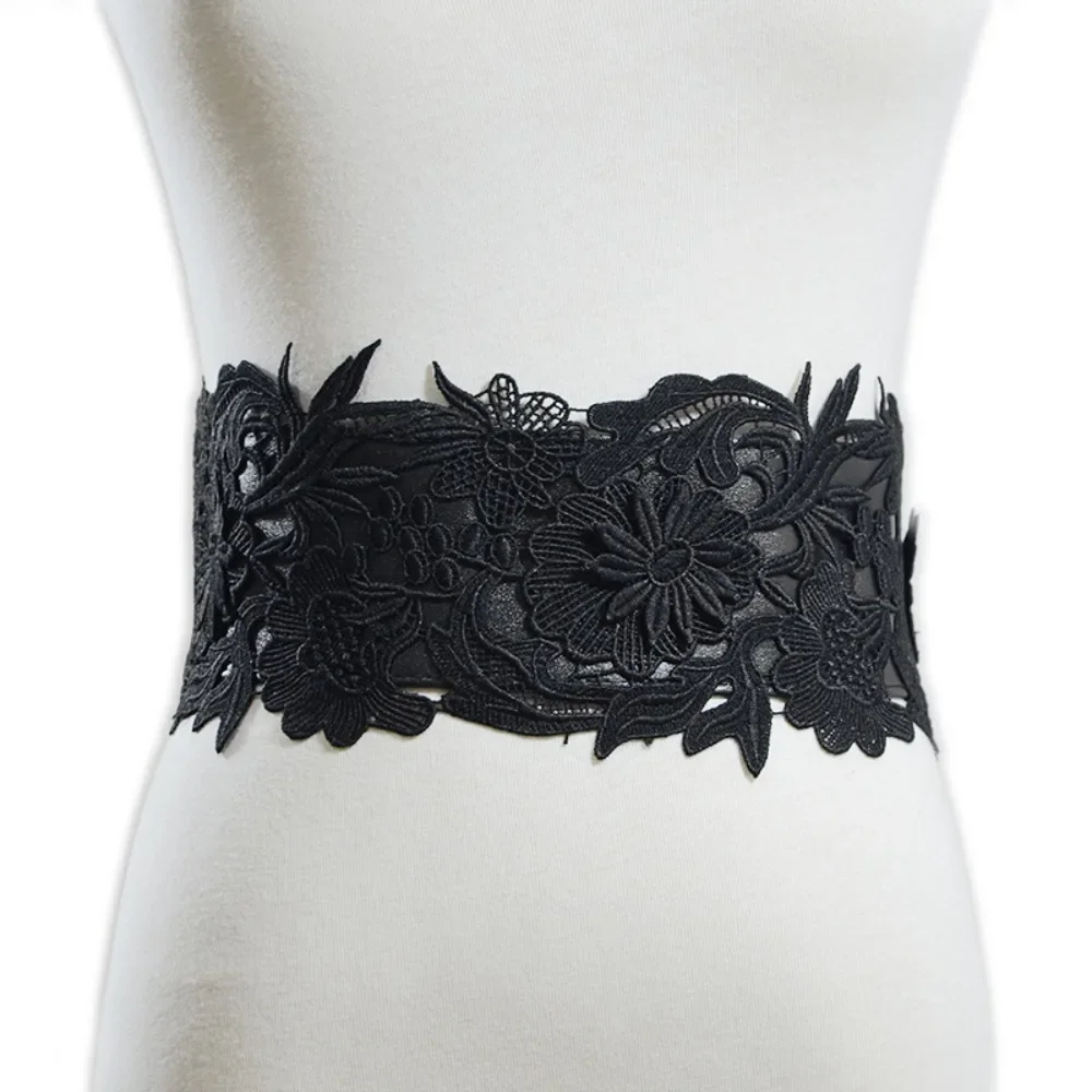 Cinto feminino envoltório de renda em torno de cintura Obi Boho Band cintos largos