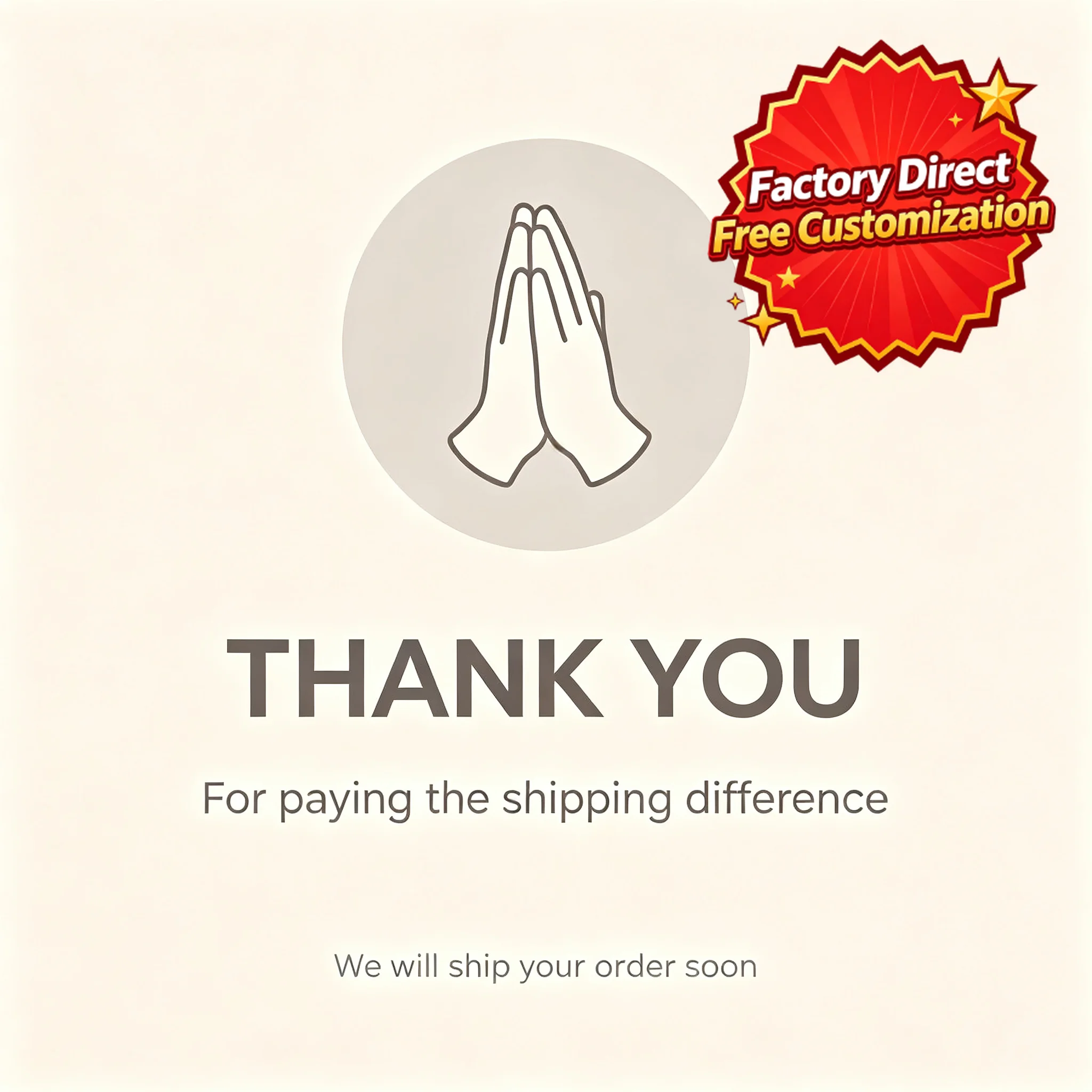 Postage price difference supplement