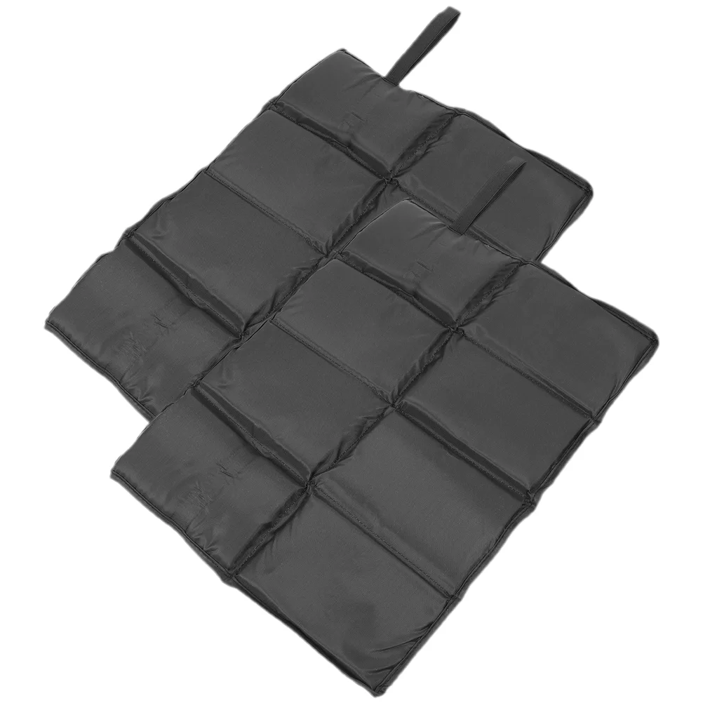2 Pcs Camping Folding Cushion Seat Protector Pad Hiking Chair Pads for Recliners