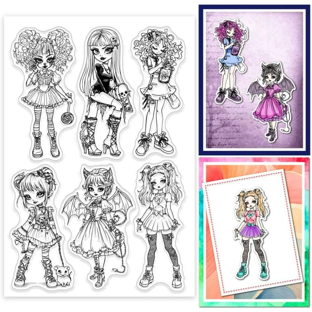 Женские-прозрачные-штампы-witchcraft-для-скрапбукинга-волшебные-силиконовые-штампы-witchcraft-прозрачный-штамп-для-изготовления-карт