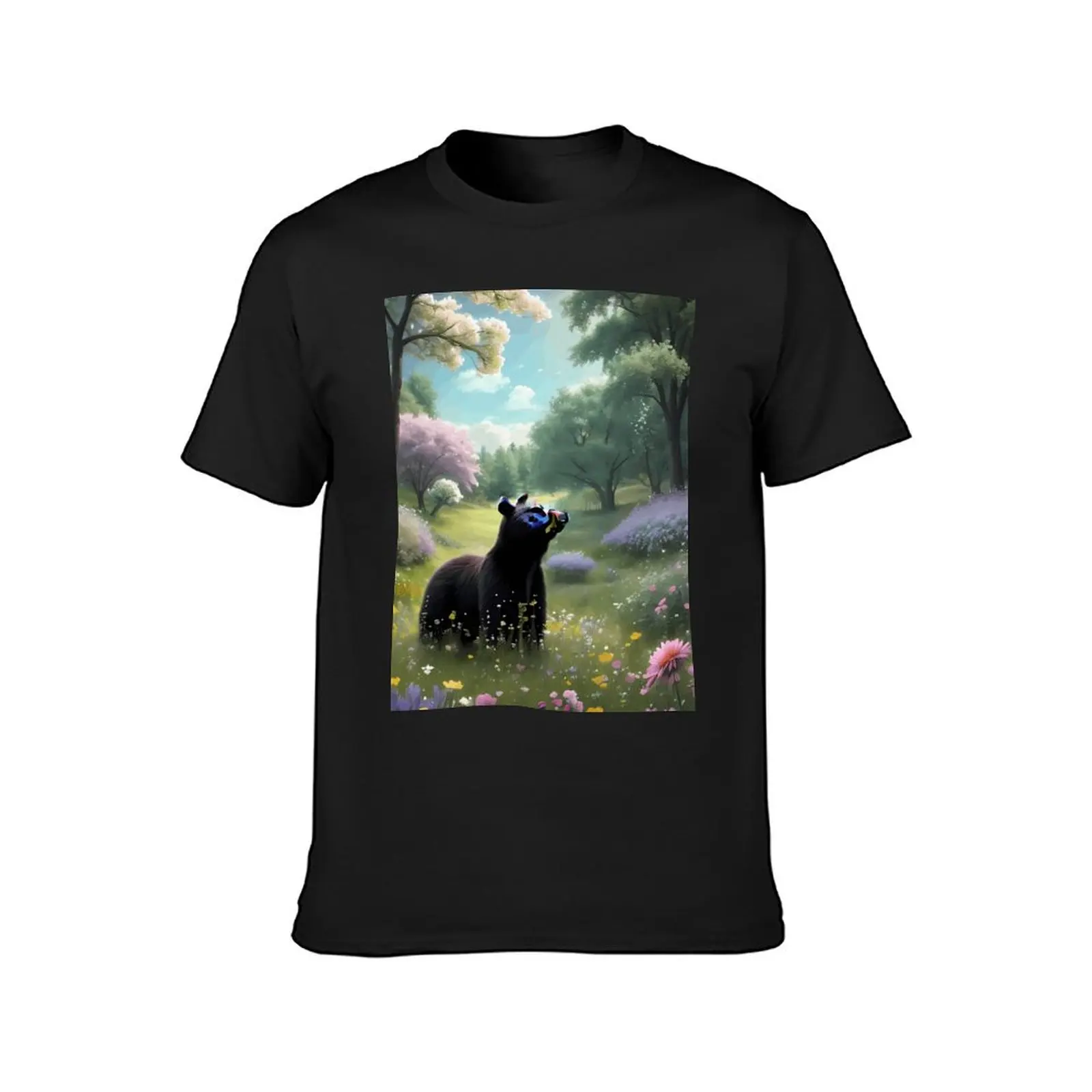 The Fairytale Meadow T-Shirt Aesthetic clothing blacks cute clothes plus size tops heavyweight t shirts for men