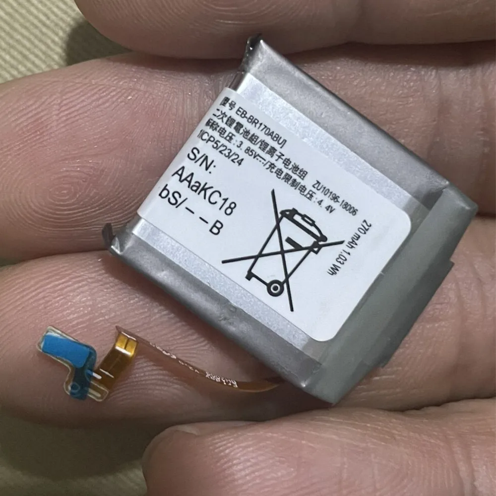 3PCS/Lot For Samsung Galaxy Buds+/ Buds Plus EP-QR170 SM-R170 EB-BR170 SM-R175 EP-QR175 EB-BR170ABU 42mm 270mAh Headset Battery