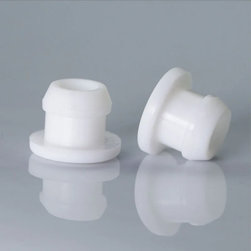 White T Type Silicone Rubber Snap-on Hole Plug 2.5-50.6mm Dust-proof Waterproof Round Blanking End Cap Inserts Seal Stopper image 4