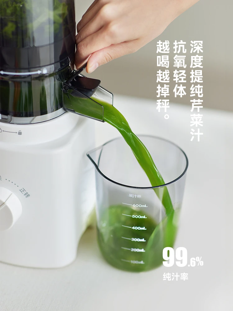 220V olayks Large Mouth Juicer Automatic Home Juice Extractor Pulp Separation AI