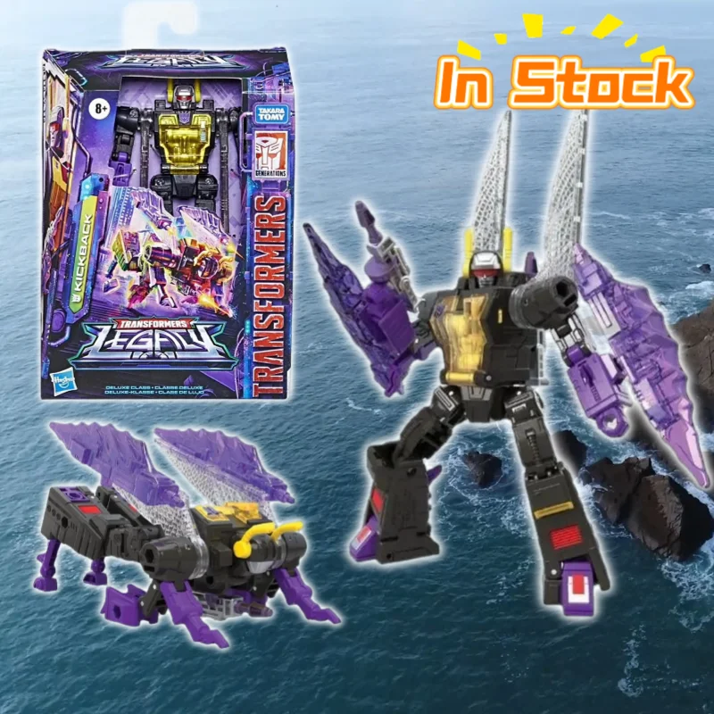 

[In Stock] Transformation Toy Legacy Insecticon Kickback Deluxe Class Action Figure Collectible Gift Boys Transformable Toys