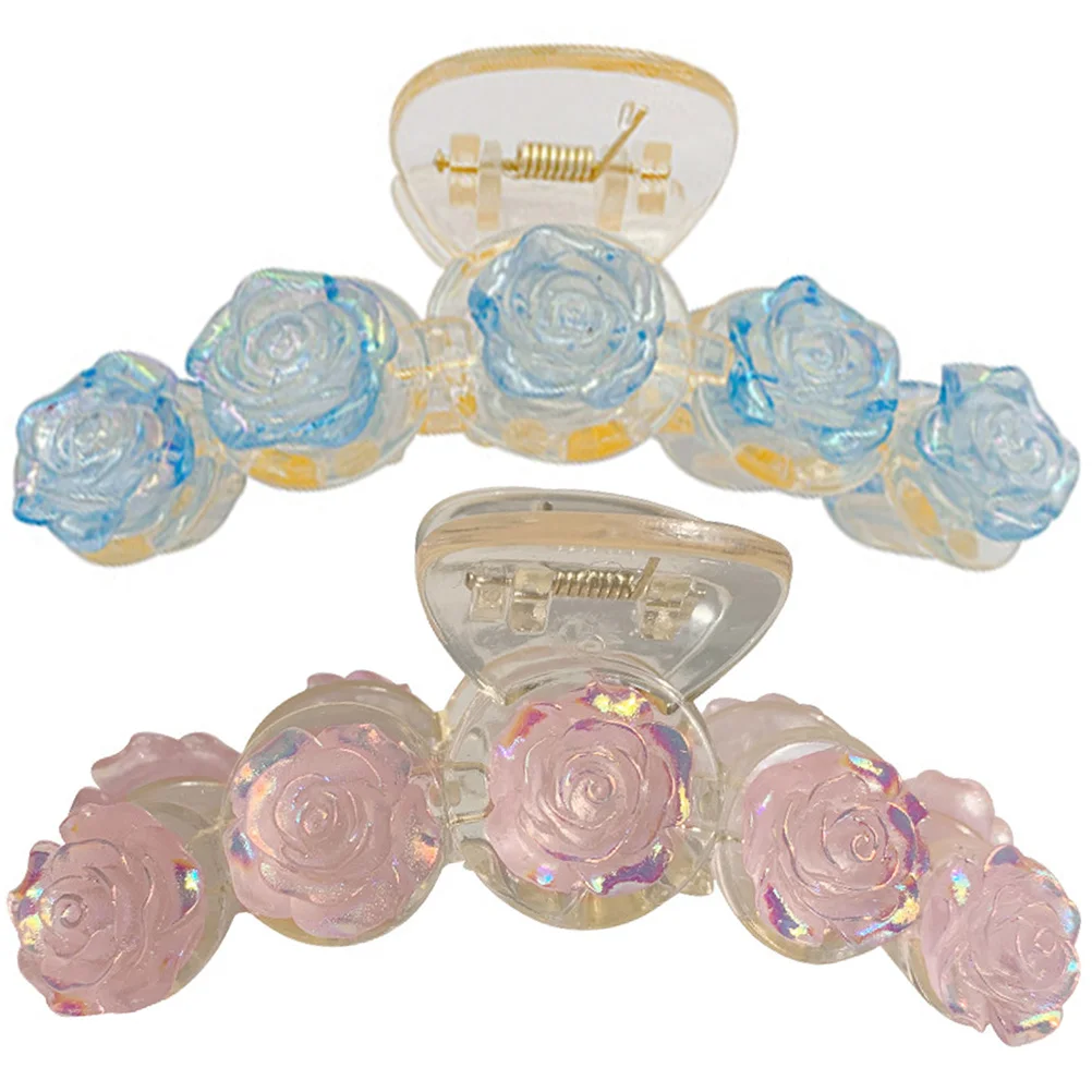 

2 шт., большие заколки с когтями камелии, стильные аксессуары для волос, довольно изысканный дизайн, подходящий для вечеринки, повседневной жизни, время ванны