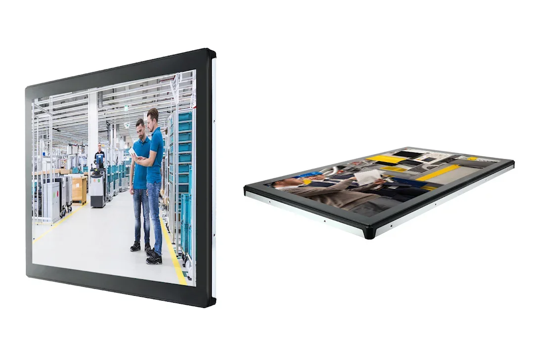 

15'' Elevator use metal case Embedded Advertising touch