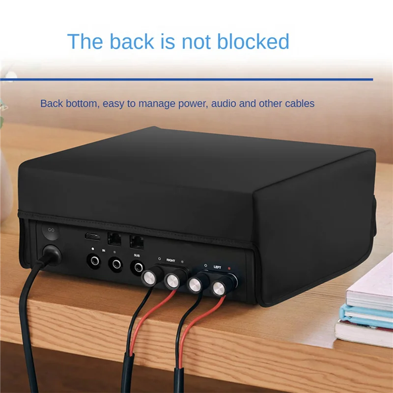 ABGI-2X Turntables Dust Cover Audio Video Turntables Protective Case Record Player Dust Case