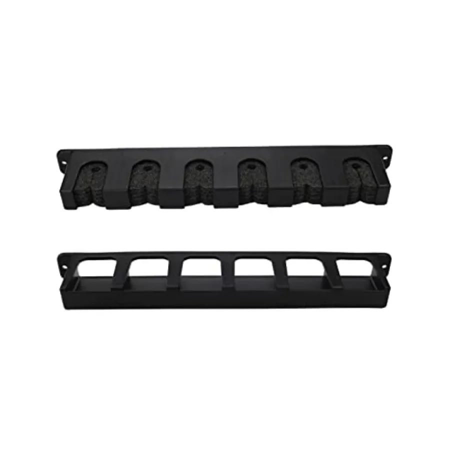 Horizontal Fishing Rod Rack Holders Wall-mounted Fish Pole Holder for Garage and Boat 6-Rod Storage Racks -1 Pair Rod Holder Ro