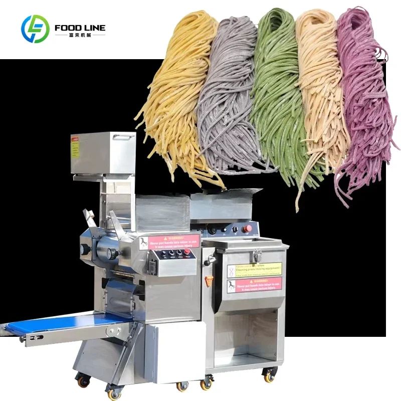 Industrial Automatic Dry Noodle Maker Matched Commercial Fresh Noodle Production Machine