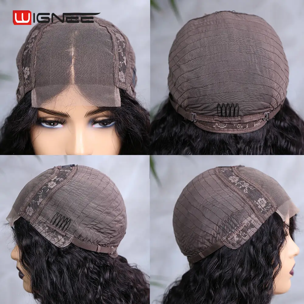 Lace Front Krullend Menselijk Haar Pruiken Diepe Golf Frontale Pruik Voor Zwarte Vrouwen Hd Kant Frontale Pruik 150% Dichtheid Braziliaanse haar Pruiken