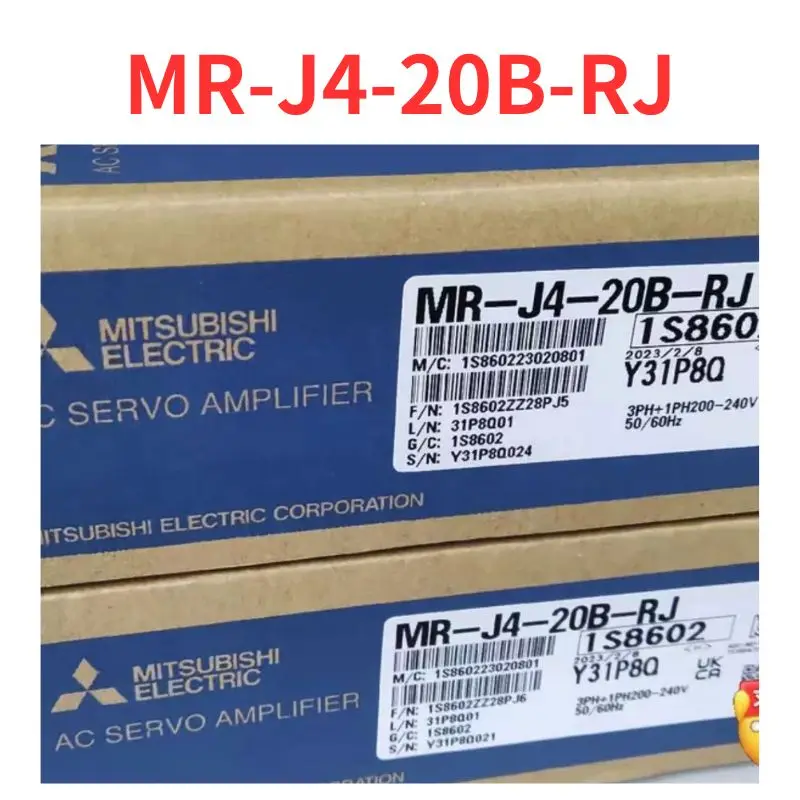 Brand  new    MR-J4-20B-RJ    Servo Driver   Fast Shipping