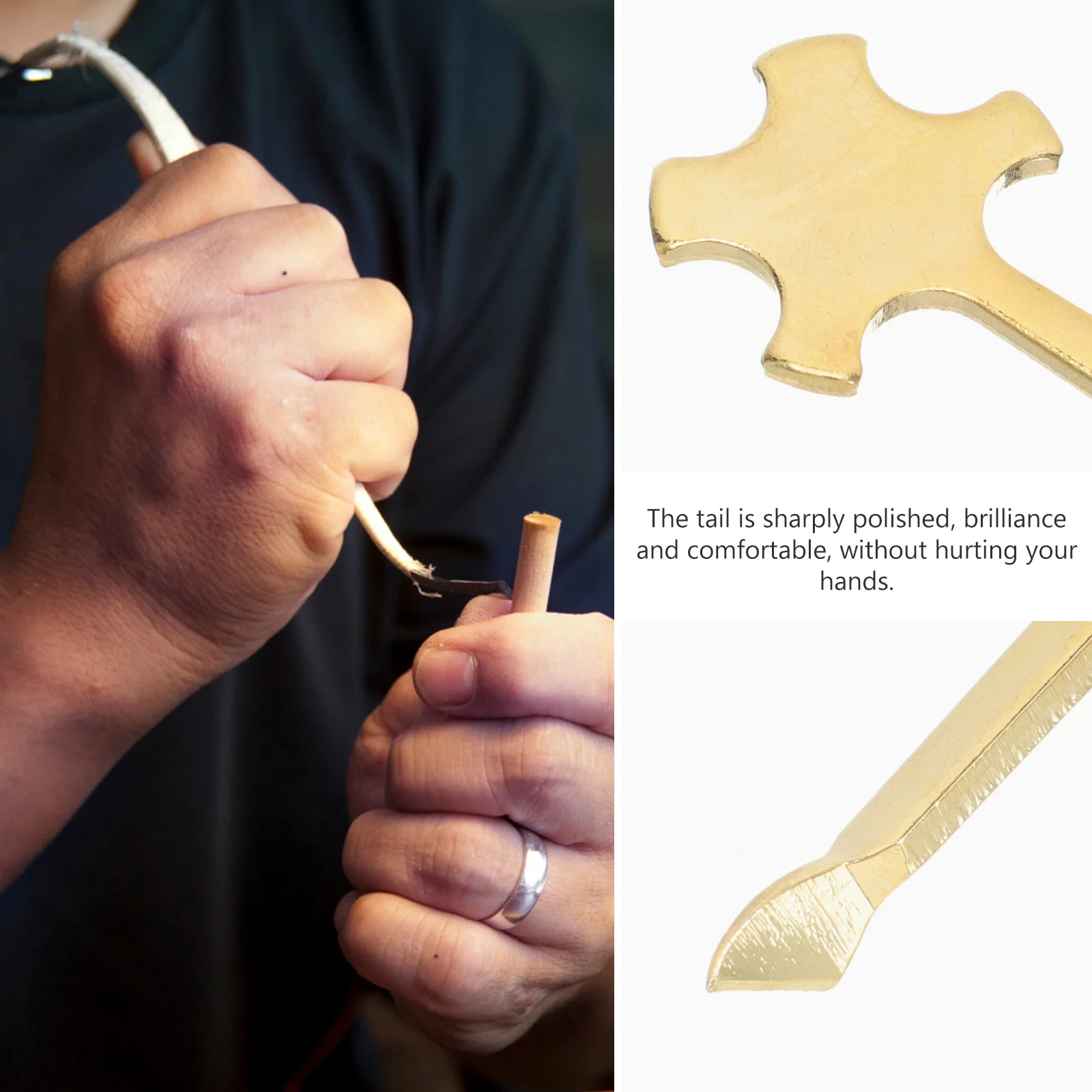 

Alloy Sound Post Setter Column Hook For Violin Durable Rust-Resistant Smooth Practical Instrument Tool Violin Accessories