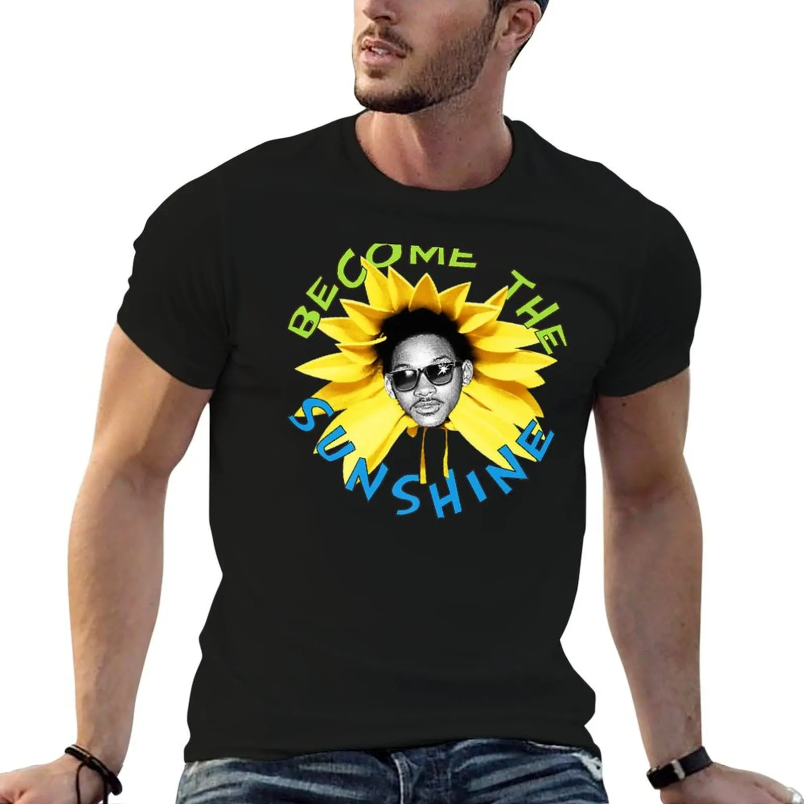 The Fresh Prince amp quot Become The Sunshine amp quot T-shirt coupe slim Will Smith, cadeau pour les fans, cadeau pour hommes et femmes, t-shirt Gi