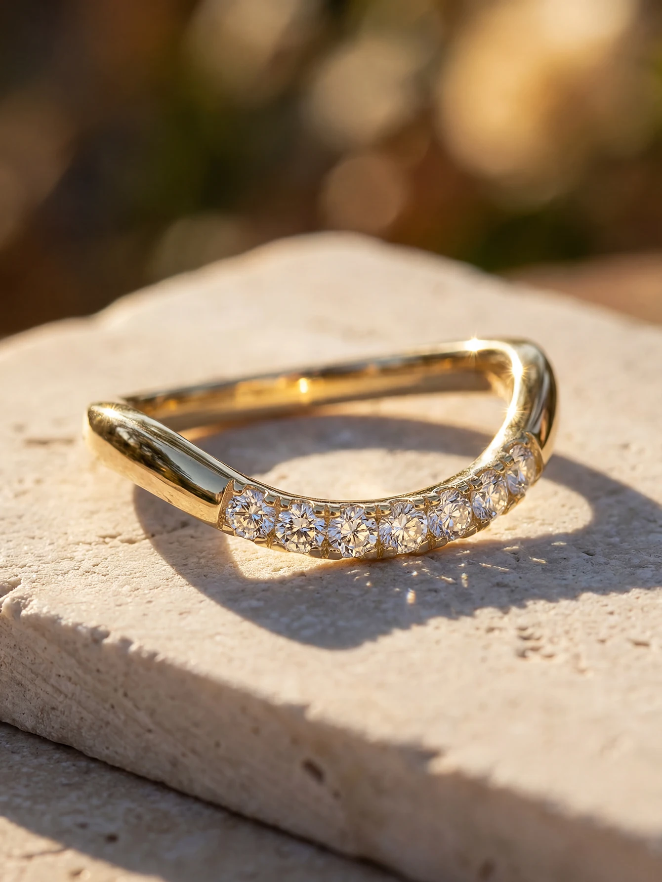 

925 Sterling Silver Fashion Minimalis Wave Marquise Zircon Ring For Women Anniversary Daily Party High Quality Fine Jewelry