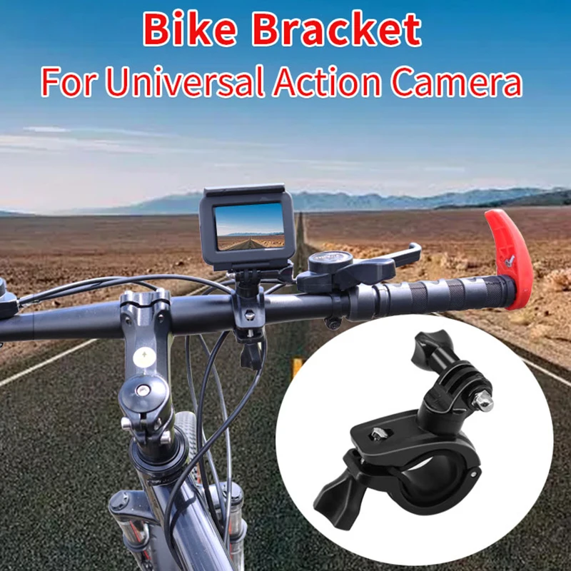 Bicycle Bracket Adapter Camera Clamp Stand for Osmo Action/Osmo Pocket /GoPro/lnsta360 ONER / DJI Action2 Camera Accessories