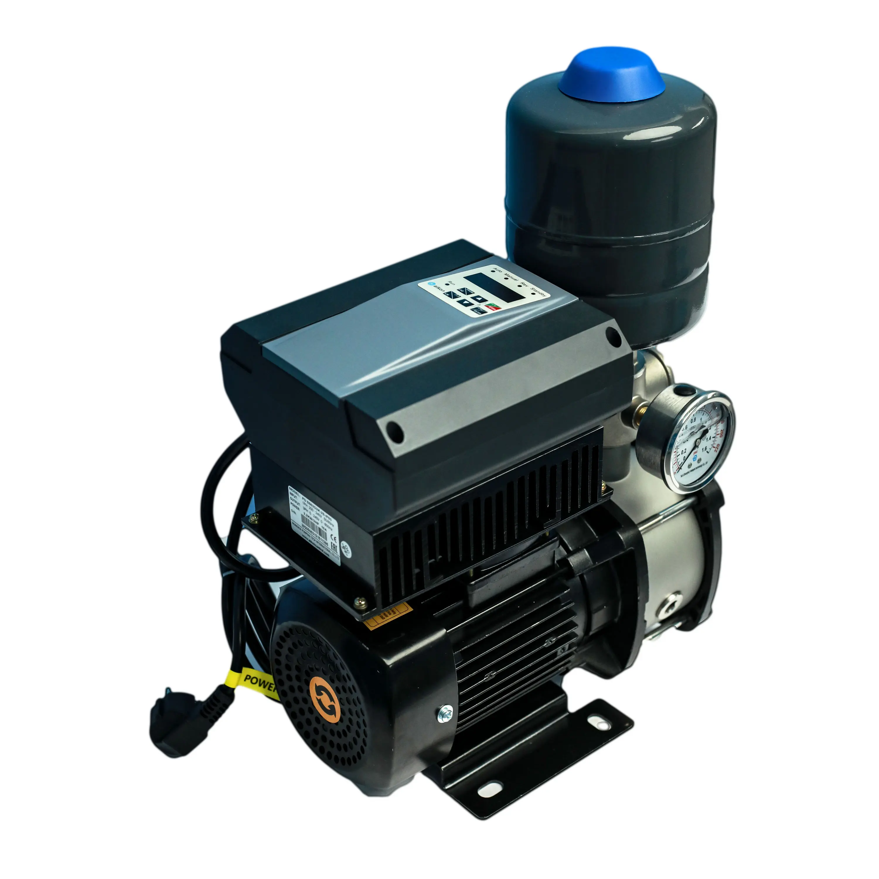 high quality intelligent constant pressure horizontal multistage water Booster pump with vfd inverter control